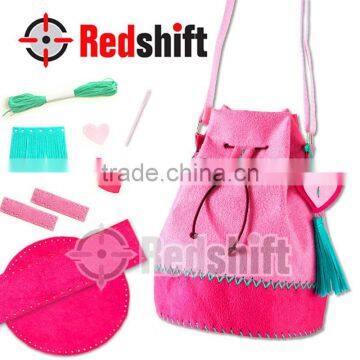 Sewing Trendy bag Design your own DIY felt kit