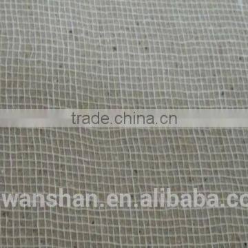 American Style Book Binding Fabric Mesh Gauze Texture in Raw White photo-2
