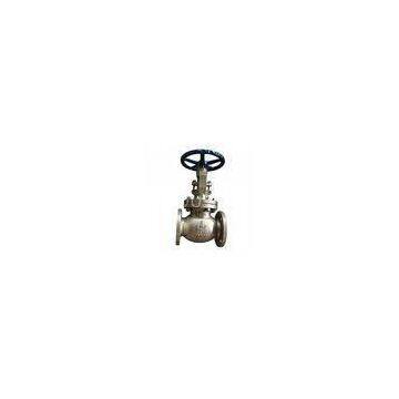 A351 CF3M Stainless Steel Industrial Globe Valve with Gear Box, Hand-Wheel Operator