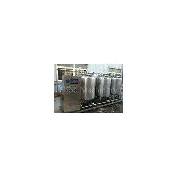 Auto CIP Cleaning System / Minute Vertical CIP Systems For Pure Water Production Line