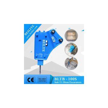 Supply BLT100 Side Hydraulic Breaker suitable for 11-16 ton at the resonable price