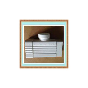 5.2 inch Rain gutters drainage system PVC downspout accessories Tee coupler