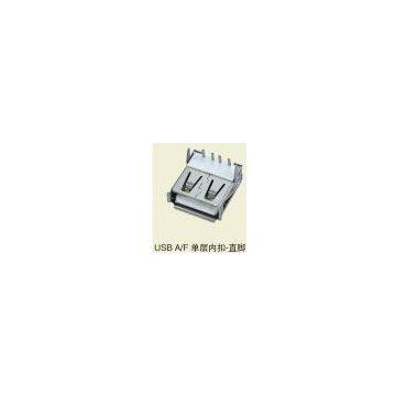 Supply  USB A Female SMT single frog legs