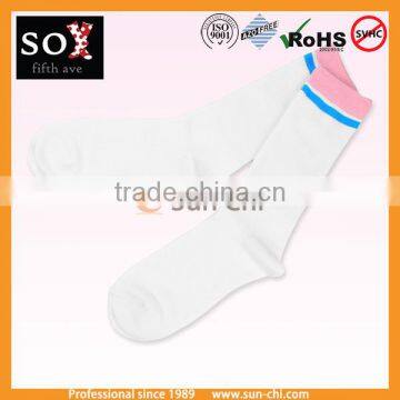 mens soccer sock kneehigh socks made of nylon and cotton with selective terry