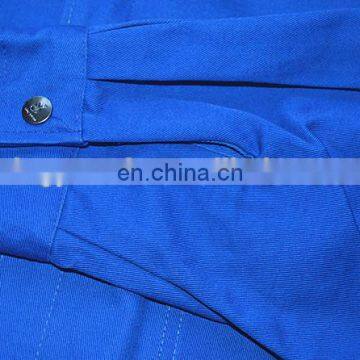 Gold Supplier Blue Reflective Fire Proof Workwear for Oil Resistant Field Flame Retardant