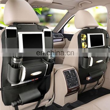 Car Seat Back Organizer with Tablet Holder Universal Use as Car Backseat Organizer for Kids