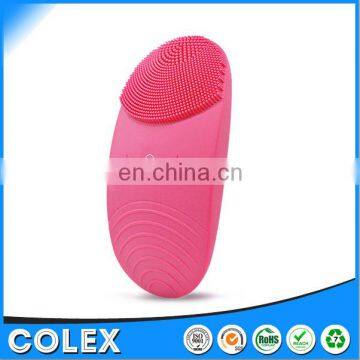 USB Rechargeable Silicone Facial Cleansing Brush Waterproof Sonic Face Cleanser