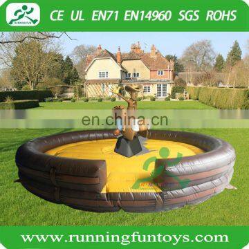 Cool inflatable mechanical bull riding machine for sale