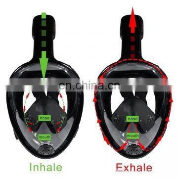 Underwater Diving Mask Full Face Snorkel Mask Set Swimming Training Scuba Mergulho Full Face Snorkeling Mask Anti Fog For Gopro photo-6