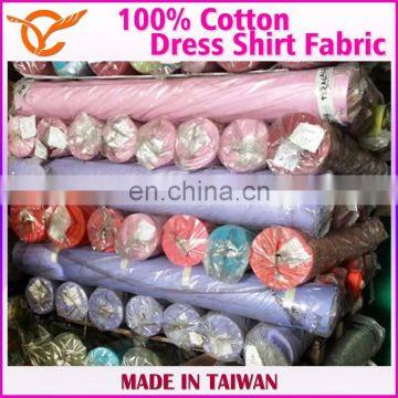 100% Cotton Classical Shirt Fabric Stock Lots