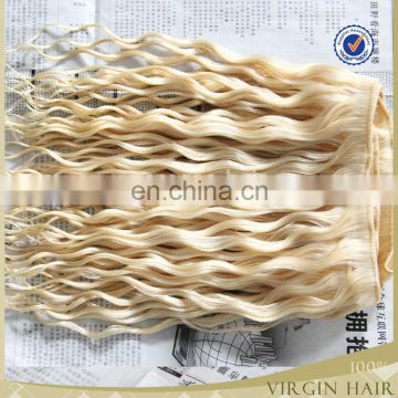 Double drawn popular best selling products new style blonde white curly hair extensions dropship