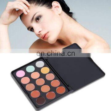 15 Color Face Cream Makeup Concealer Contouring Camouflage Palette