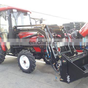 40hp 4x4 WD farm Tractor front end loader with mower,plate fork
