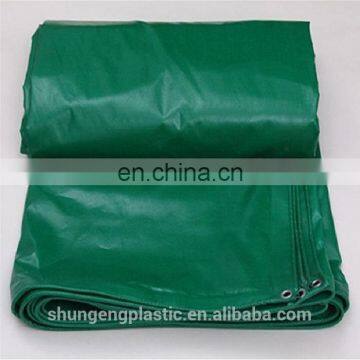 Customized heavy duty plastic tarpaulin cover by PVC coated polyester mesh fabric