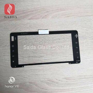 Custom Touch Glass 0.7mm Thickness Chemical Strengthened for Car Dash Cam Touch Screen Display 7inch photo-5