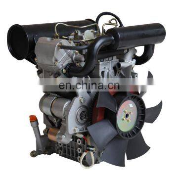 18HP 2V80 Two Cylinder 4-stroke Water Cooled Electric Start Diesel Engine