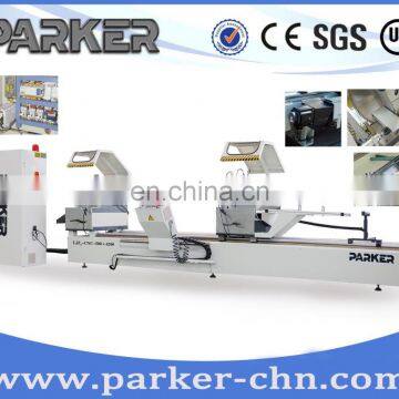 Jinan Parker Brand Aluminum and PVC Door Window CNC Double Head Cutting Saw