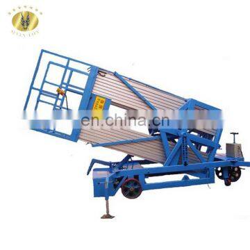 7LSJLII Shandong SevenLift telescopic hydraulic lift with double lifting mast