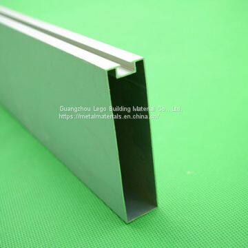 U-shaped Aluminum Square Pass Retro Supply Square