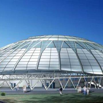 Steel Grid Structure Lightweight Steel For Terminal Building