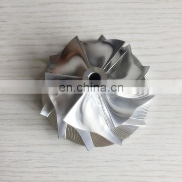 GT2871 452546-0005 53.11/70.98mm 6+6 blades performance milling/aluminum 2618 /billet compressor wheel for 452546-0005/Trim56