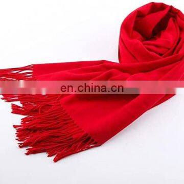 Artificial Wool Soft and Plain Color Travel Picnic Party Shawls and Scarves