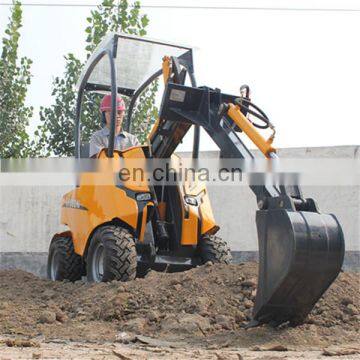 China CE Certificated small garden tractor loader backhoe