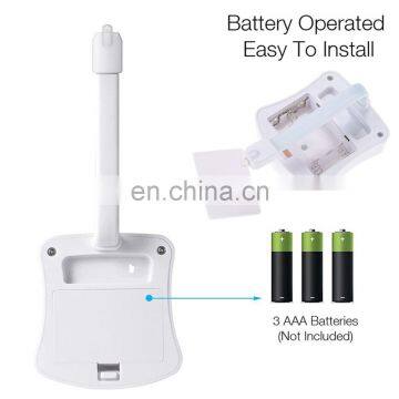3AAA Batteries Motion Sensor Toilet Seat Night Light Toilet Lamp Led Toilet Bathroom Night Light 16 Color With Sensor photo-5
