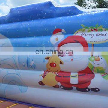 Funny Snowman Paradise Indoor Kid Bouncer Christmas Bouncy Castle Inflatable Playground photo-3