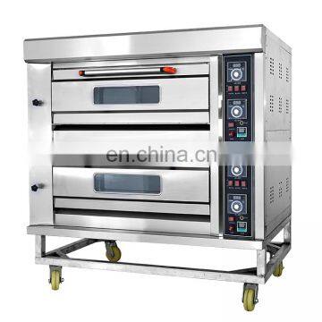 HGD-40Q New Design Electric Pizza  Baking Electric 2 deck 4 trays Deck Oven