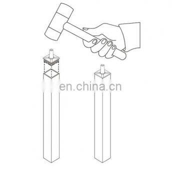 High Quality Stainless Steel 304 Handrail Support Round Square Tube Bracket photo-5