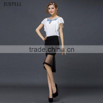 Hot Sell Cultivate One's Morality Step Skirt Long Maxi Skirt