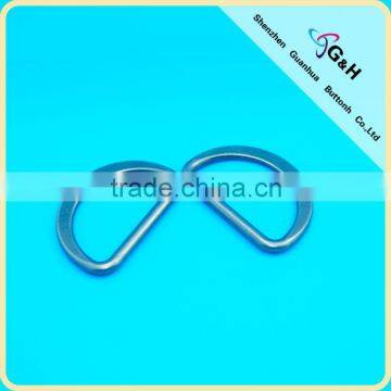 zinc alloy D buckle for leather bags