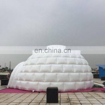 2018 Most Popular Clear Roof Heat Inflatable Camping Igloo Tent Blow Up Snow Garden Igloo Tent