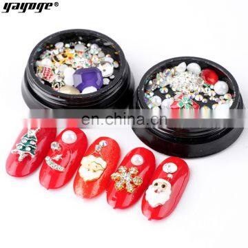 Nail Design Christmas Halloween Glitter Rhinestones Manicure Nail Beauty Tools for DIY Rhinestones for nails