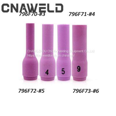 CNAWELD 796F74 796F75 796F76 796F77 for WP-9 Welding Long Ceramic Nozzle photo-3