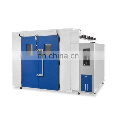 LCD touch screen walk-in climatic chamber with factory