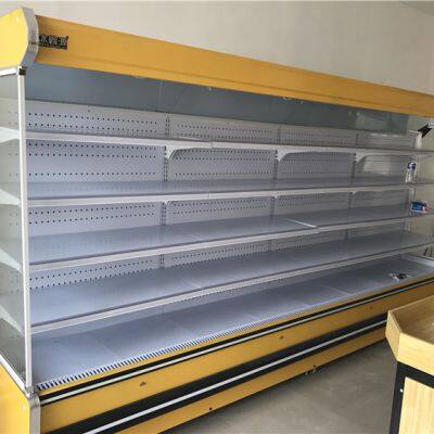 Supermarket equipment open chiller display refrigerator