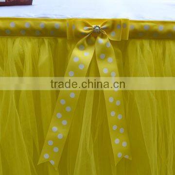 Wedding Decorations Tutu Tableware Tulle Table Skirt SD103
