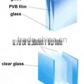 6.38mm 8.38mm 8.76mm 12.38mm laminated glass