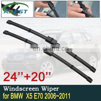 for BMW X5 E70 2006 2007 2008 2009 2010 2011 Car Wiper Blade Front Windshield Windscreen Wipers Car Accessories Goods