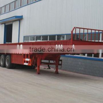 Dongfeng 3 axle side wall trailer, semi trailer from China for sale