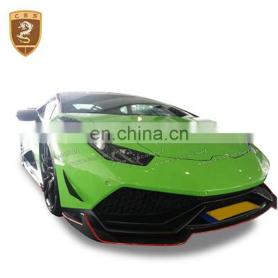 RZ style car accessories spoiler auto parts carbon fibre racing front lip splitter for huracan lp610