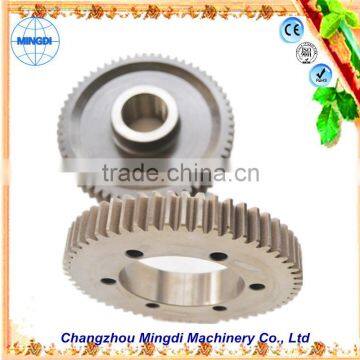 changzhou machinery Differential Spur gear Parts/ Steel Small Pinion bevel gear