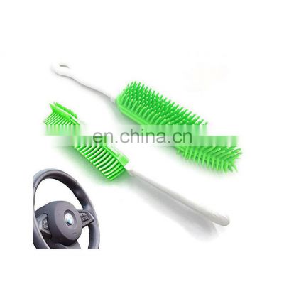 Best Car Wash Brush Head & Auto Detailing Rim Brush Car Wash Wheel For Pet Hair Removal - Remover Dog Cat Great On Furniture  A