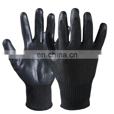 construct Protection anti Cut Resistant Nitrile Coating work Gloves