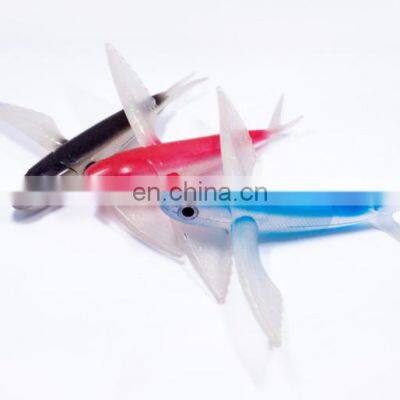 Weihai OEM 17CM  21CM   Hot Sale Flying Fish Soft Plastic Fishing Lures