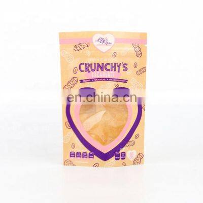 Biodegradable plastic bags wholesale plastic food packaging bags with zip lock