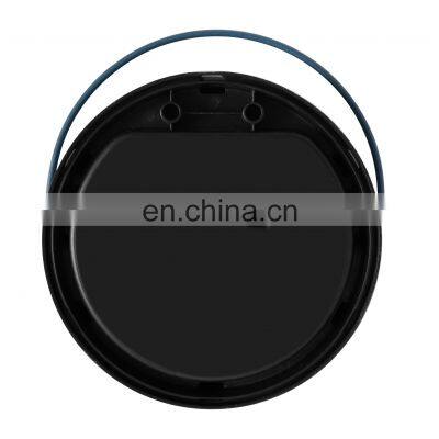 Household Foot Pedal Bin 5L Trash Can Recycle Metal Trash Can With Wire Rack Pedal Round Shape Kitchen Pedal Bin photo-2