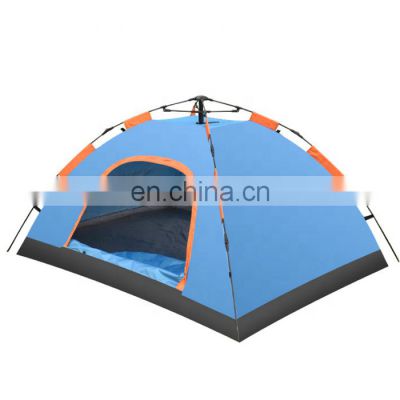 Customized 2-4 persons waterproof family travel shelter camping tent outdoor